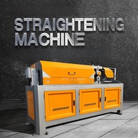 Machine de redressage de barres d'acier haut de gamme, machine automatique CNC sans erreur, machine de redressage à conversion de fréquence