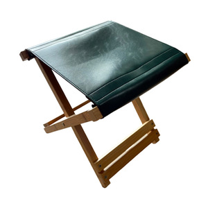 Father's Day gift: Leather fishing <b>stool</b>, candy-colored baby <b>stool</b>, portable outdoor <b>folding</b> <b>stool</b>. - Product Image 3