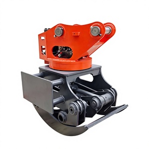<span class=keywords><strong>Pince</strong></span> à <span class=keywords><strong>bois</strong></span> rotative hydraulique Haoen 6 tonnes pour excavatrice, machine de coupe de troncs d'arbres, ouverture de mâchoire maximale 1500 mm, ISO9001 - Product Image 3
