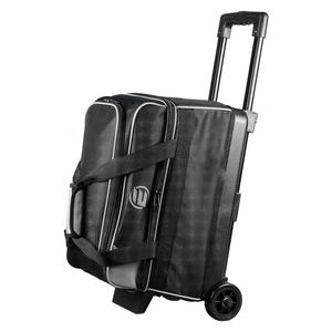 Brunswick, numerosas y útiles bolsas de bolos con ruedas y un amplio compartimento para zapatos, bolsa de bolos vintage para dos bolas - Product Image 1