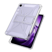 Étui transparent pour tablette avec emplacement pour stylet, béquille et protection intégrale en TPU pour Xiaomi Redmi K Pad 8.8" 2025