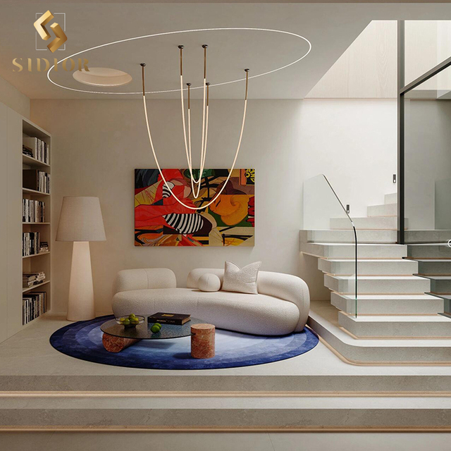 Postmodern Minimalist Style Villa Luxury House 3d Rendering Interior Design Services Architectural Home Decor Interior Design