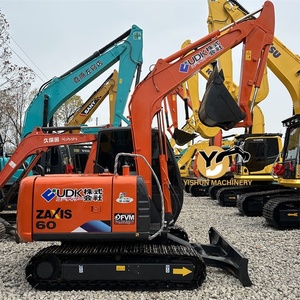 Mini Excavadora Usada Original de Japón, Excavadora Pequeña de la UE ZX60 de Segunda Mano en Venta - Product Image 2