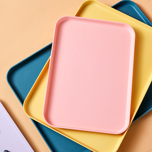 Nordic Style Serving <b>Tray</b> Colorful Plastic Large <b>Tea</b> <b>Tray</b> For Home And Commercial Use - Product Image 4