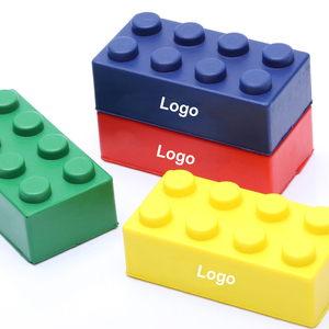 3inch mềm PU bọt gạch căng thẳng Đồ chơi tùy chỉnh-logo hình dạng mini gạch đồ chơi chống căng thẳng bóp đồ chơi cho trẻ em - Product Image 3
