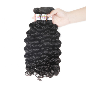 8A natural pelo humano brasileño 100% virginales extensiones de cabello pelo ola de agua natural color sin enredos sin enredos - Product Image 4