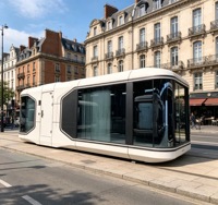 Maison-capsule spatiale ZhongJunTen T7, hôtel-conteneur mobile avec design moderne, solution complète pour une utilisation en extérieur