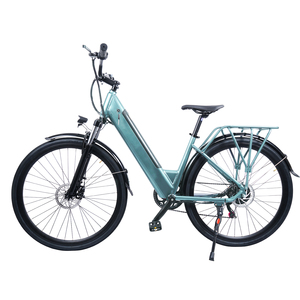 Bicicletta Elettrica da Città con Pedalata Assistita, Motore Brushless da 250W, Batteria al Litio da 36V 7.8Ah, 7 Velocità, Ruote da <span class=keywords><strong>28</strong></span> Pollici - Disponibile in Europa - Product Image 3