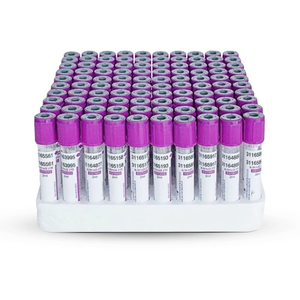 Tube de prélèvement sanguin jetable pour tests de laboratoire, tube de prélèvement sanguin simple K2EDTA/K3EDTA <span class=keywords><strong>ESR</strong></span> héparine glucose, tubes de prélèvement sanguin vétérinaire - Product Image 6