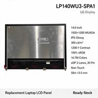 Layar Laptop LP140WU3-SPA1 14 Inci Slim IPS 1920*1200 30pin untuk ThinkPad T14s