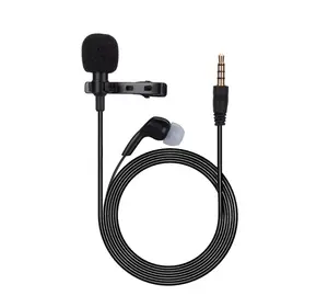 Microphone pour casque/téléphone portable, haute qualité, pour enseignant professionnel, clip de fixation