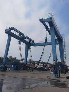 China hizo 75 toneladas 150 toneladas mar barco yate viaje grúa de elevación - Product Image 3