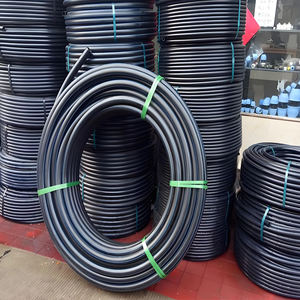 OEM 16-90mm Pn16 SDR11 tubo dell'acqua in plastica nera rotolo flessibile PE tubo a goccia tubo di <span class=keywords><strong>irrigazione</strong></span> in plastica in polietilene HDPE tubo - Product Image 4