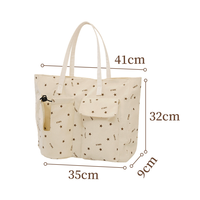 Nouveau sac fourre-tout grande capacité à imprimé léopard, sac fourre-tout à bandoulière tendance et multifonctionnel à imprimé léopard pour l'extérieur