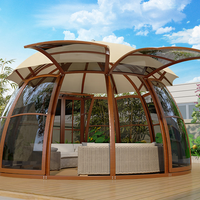 360 clair lumière intelligente hôtel bar club location PC Star Glamping Igloo dômes géodésiques balle bulle maison dôme tente