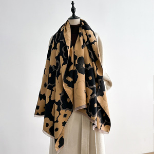 Nouvelle Viscose et cachemire sensation longue écharpe polyvalente hiver échauffement coréen fille châle épaissi <span class=keywords><strong>cou</strong></span> plus chaud Durable multifonction - Product Image 4
