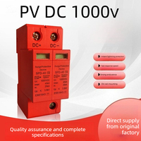 Dispositif de protection contre les surtensions solaires photovoltaïques DC certifié CE 40kA Type T2 avec tension nominale de 1000V pour la protection contre la foudre dans les systèmes solaires