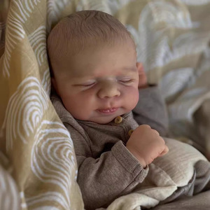 Poupée bébé réaliste en silicone NPK Pascale Reborn, 19 pouces, pour enfants de 4 à 6 ans - Product Image 1