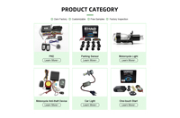 Bidirektionales Motorrad-Alarmsystem mit LCD-Fernbedienung, Ein-Tasten-Start, Vibrationssensor und 12V Diebstahlschutz-Kit