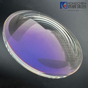 Hongchen grosir lensa kacamata Mr8 1.61, desain bebas stres mengurangi kelelahan Visual Super + sudut lebar lensa optik SHMC - Product Image 2