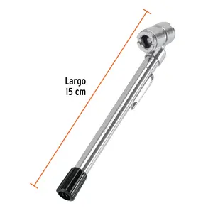 Jauge de pression d'air numérique à double tête Truper 120 psi modèle TPMS en métal Type à double crayon - Product Image 3