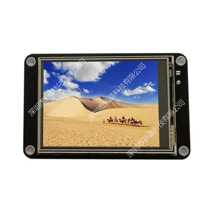 2024 Concurrerende Prijs 2.8 Inch Hmi Cob Tft Lcd Display Module Ondersteuning Rs232 Rs485 Ttl Uart Interface