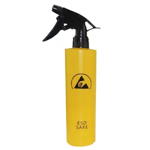 Gratis Verzending 250 Ml Gele Spray Esd Fles Anti-Statische Plastic Solvent Dispenser Voor Epa Gebied