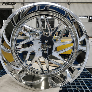 NJQS 车轮 高抛光铝合金深盘式 24x14 锻造轮毂 - Product Image 5