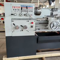 Tour horizontal CNC Yade C6136*750 léger avec vitesse de broche 25-1600 tr/min et garantie d'un an à vendre