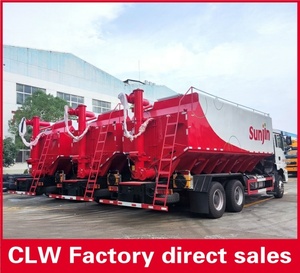 Camión de alimentación a granel Sinotruk HOWo 8x4 Euro 3 tanque Volumen 40cbm 20 toneladas Camión de alimentación de pollos en venta - Product Image 6