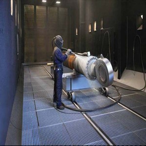 Salle de sablage/cabine de soufflage de sable avec abrasif automatique système de récupération - Product Image 4