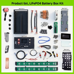Caja de Batería Apilable DIY en Stock en la UE, 48V 15kWh, Cajas de Batería DIY JK BMS V19 2A para Paquete de Baterías LiFePO4 de 16S 280Ah 304Ah 314Ah - Product Image 5