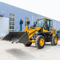 Radlader 1,5 Tonnen 2 Tonnen 3 Tonnen Mini-Frontlader HW-30 Schaufellader mit Holzgreifer