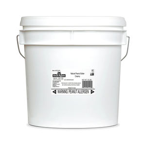 Beurre de noix pur 35 lb, lisse, non salé, sans gluten, végétalien, naturel, durée de conservation de 12 mois, emballage en vrac - Product Image 1