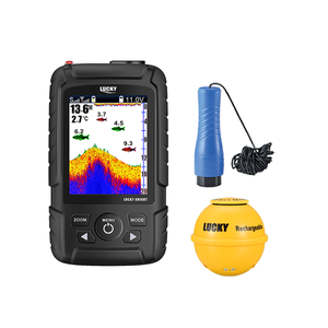 Lucky fish finder FF718LICD-<span class=keywords><strong>LAIce</strong></span> 2.8 pouces batterie Lithium-ion écran couleur à matrice de points capteur sans fil LA capteur de pêche sur glace - Product Image 1