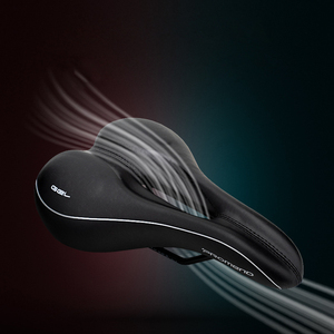 Selle de vélo <span class=keywords><strong>en</strong></span> <span class=keywords><strong>gel</strong></span> simple de haute qualité d'usine chinoise siège de conception creuse pour vélo de route excellente ventilation toutes saisons - Product Image 6