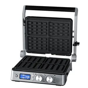 Elektrischer Kontakt Grill Panini Grill gitter Kommerzielle Innen presse Sandwich Rauchfreier Grill