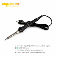 Fer à souder électrique 936 80W à température réglable avec écran LCD numérique, prise en main crayon, 110V-240V, fusion de l'étain en 20 secondes (180-480°C)