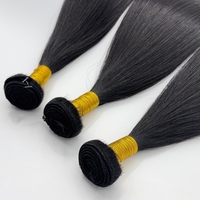 Starose Hair Extension européenne de cheveux humains vierges bruts à double trame, extensions de cheveux humains de trame de queue de cheval vierges divines