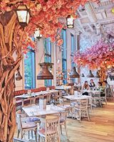 Grand arbre artificiel à fleurs de cerisier Songtao, fleurs en plastique, hauteur 3 m, durable, utilisation en extérieur