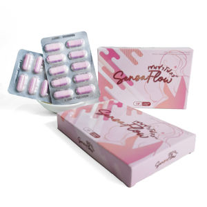 แคปซูลอาหารเสริมสมุนไพรสำหรับผู้หญิงสารสกัดจากพืชบริสุทธิ์ไม่มีสารเติมแต่ง - Product Image 4