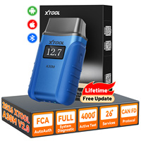 Nouveau XTOOL A30M Bleu 2026 – Scanner de diagnostic automobile OBDII avec 26+ fonctions de réinitialisation, test bidirectionnel, diagnostic complet du système et mises à jour gratuites
