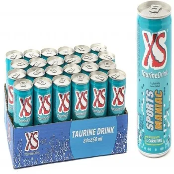 XS Taurine เครื่องดื่มชูกำลังสปอร์ตมานิแอค250มล.