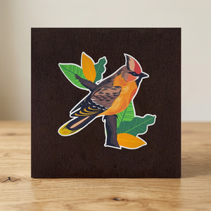 Tarjeta Pop-Up 3D de Pájaro con Diseño Personalizado Estilo Animal, Hecha a Mano en Vietnam, Hanói, para el Día de la Tierra, con Corte Láser, de las últimas tendencias en artesanía de papel. - Product Image 5