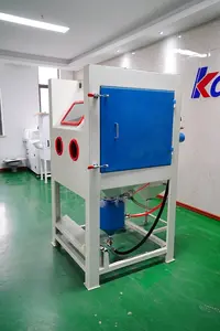 Hogedrukzandstraalmachine Voor Het Reinigen Van Metaal