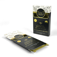 Boîte d'emballage de shampooing savon personnalisé boîte de soins de la peau papier d'art brillant cosmétique boîtes d'emballage personnalisées