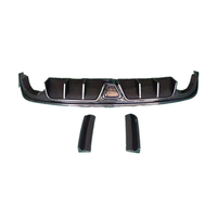 Untuk Mazda 6 Atenza 2014-2021 Diffuser Belakang Gloss Black Bumper Lip Plastik ABS Body Kit Mobil