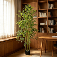 Décoration de mariage réaliste, arbre en bambou artificiel, plante en plastique, faux bonsaï, décoration intérieure et extérieure, jardin, hôtel, fête
