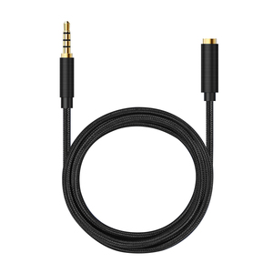 Cable de Extensión Divisor de Audio <span class=keywords><strong>Coaxial</strong></span> de 3.5mm, Doble Blindaje de Nailon, <span class=keywords><strong>Adaptador</strong></span> de Conector de Auriculares Doble Chapado en Oro para Automóvil - Product Image 5