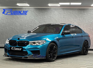 3D Phong Cách Sợi Carbon Phía Trước <span class=keywords><strong>Bumper</strong></span> Splitter Cho BMW F90 <span class=keywords><strong>M5</strong></span> 2017-2024 Sợi Carbon Phía Trước Môi - Product Image 3